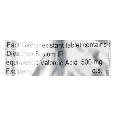 Divalpro 500mg Tablet 10'S - Epilepsy/Convulsion-Ant