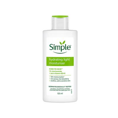 Simple Kind To Skin Hydrating Light Moisturiser 125 ml - Face Moisturizers