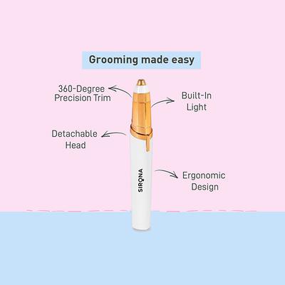 Sirona Electronic Eyebrow Trimmer Razor - Shaving & Hair Removal