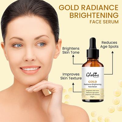 Globus Remedies Gold Radiance Anti Aging Face Serum 50 gm - Face Serum