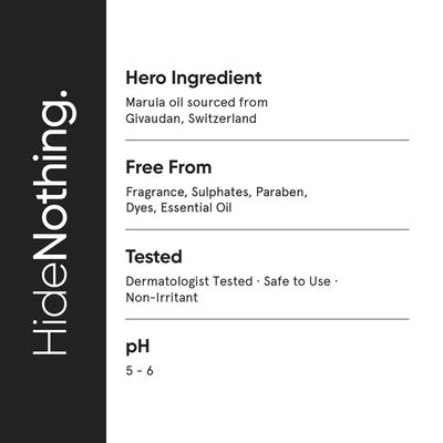 Minimalist Marula Oil 5% Face Moisturizer with Hyaluronic Acid & Vitamin F & E 50 gm - Face Washes