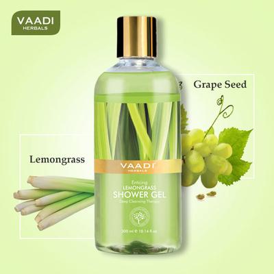 Enticing Lemongrass Shower Gel 300 ml - Face Gels
