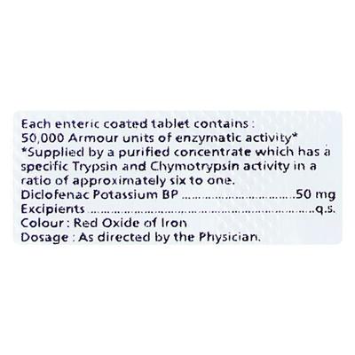 CHYMOWIN PLUS Tablet 10's - Pain relief-Ant