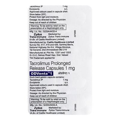 ODVENTA 1 Capsule 10's - Auto Immune Disease-Imm