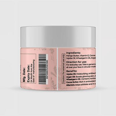 Teal & Terra Hydrating Face Cream With Argan Oil & Cocoa Butter 50 gm - Body Butter