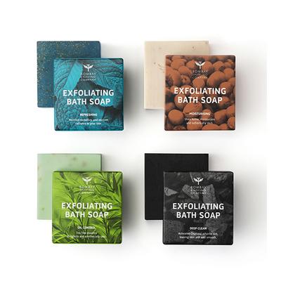 Bombay Shaving Company Exfoliating Bath Soap - Assorted (Pack of 4 X 100 gm) - Soaps