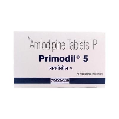 Primodil 5mg Tablet 10'S - Hypertension-Cal