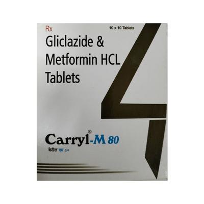CARRYL M 80 Tablet 10's - Diabetes-Ant