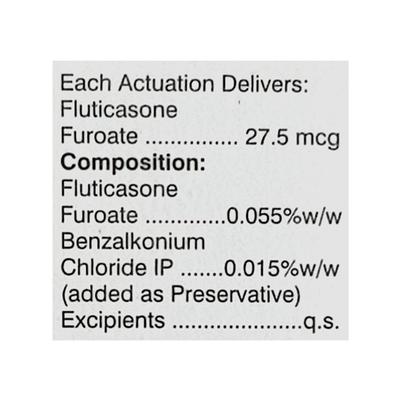 Spiroflut 27.5Mcg Nasal Spray 120Md - Nasal Congestion-Nas