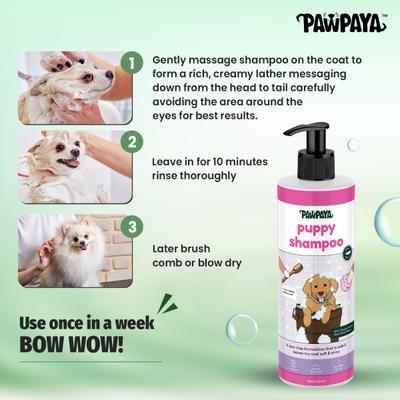 Pawpaya Puppy Shampoo New 250 ml - Pet Grooming