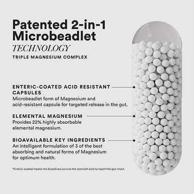 Wellbeing Nutrition Slow Triple Magnesium Complex with Glycinate, Aquamin Citrate (60 Capsules) 1's - Calcium And Minerals