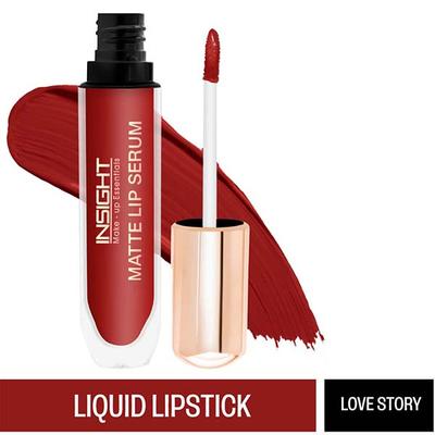 Insight Cosmetics Matte Lip Serum - Love Story 6 gm - Liquid Lipsticks