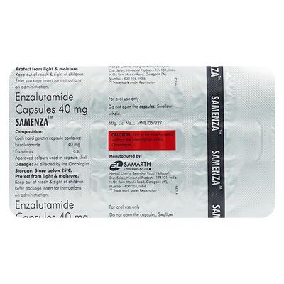 SAMENZA Capsule 28's - Cancer Oncology-Tar