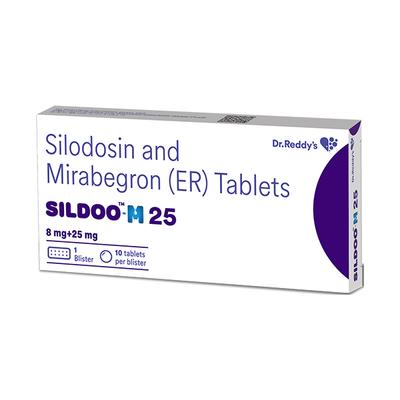 SILDOO M 25 Tablet 10's - Bladder And Prostate Disorders-Dru