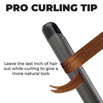 Winston Hair Curling Tong Women Professional Hair Curler Led Temperature Control (25mm) 1's - Multi-Stylers