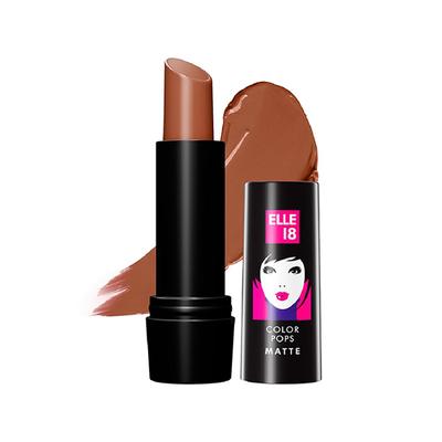 Elle 18 Color Pop Matte Lip Color, B4, Almond Butter 4.3 gm - Lipsticks