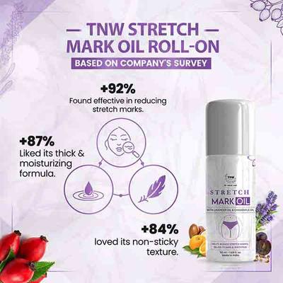 TNW The Natural Wash Stretch Mark Oil 50 ml - Massage Oils