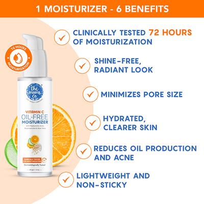 The Moms Co. Natural Vitamin C Oil-Free Moisturizer 40 gm - Creams/Oils/Lotions