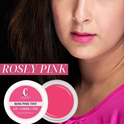 Callesta 3 In 1 Lip, Cheek and Eye Tint Rosy Pink 8 gm - Lip Stains & Tints