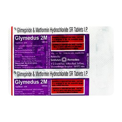 GLYMEDUS 2M Tablet 10's - Diabetes-Ant