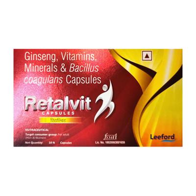 RETALVIT Capsule 10's - Supplements-Vam