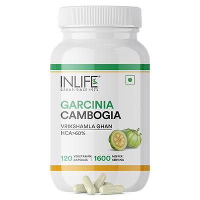 INLIFE Garcinia Cambogia 1600 mg Vegetarian Capsules 120's - Weight Loss