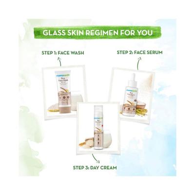 Mamaearth Rice Day Cream With Rice Water & Niacinamide SPF 30 for Glass Skin 50gm - Creams/Oils/Lotions