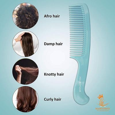 Majestique Colourful handle comb 1's - Multi-Stylers