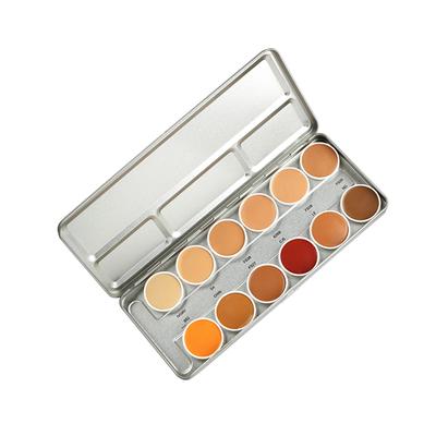 Star's Cosmetics 12 Shades Matte Finish Color Palette, Waterproof Face Makeup Foundation 48 gm - Foundation