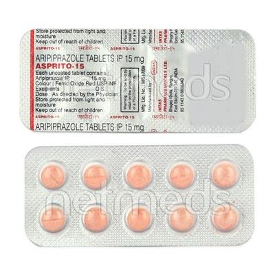 Asprito 15mg Tablet 10'S - Schizophrenia-Aps