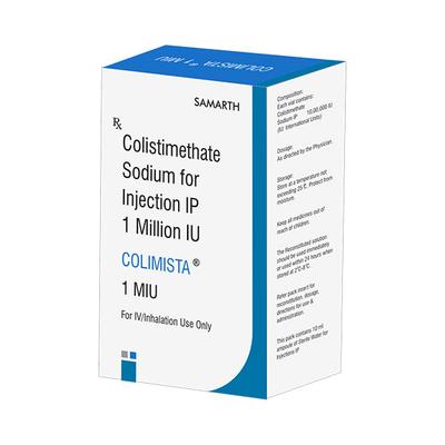 COLIMISTA 1miu Injection 1's - Bacterial Infections-OAB