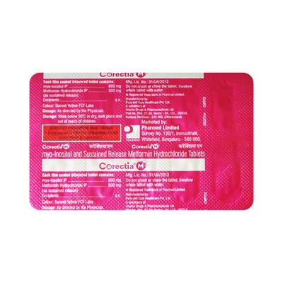 Corectia M Tablet 10's - Diabetes-Ant