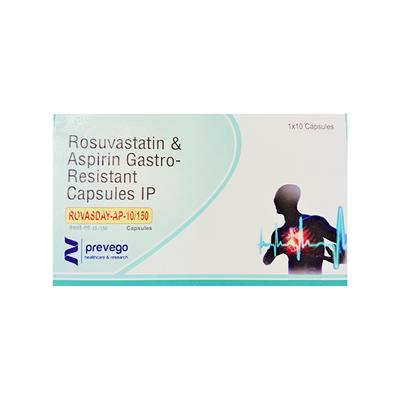 ROVASDAY AP 10/150 Capsule 10's - Blood Clot-Ant