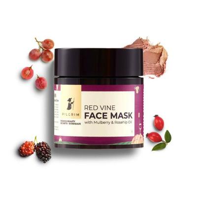 Pilgrim Red Vine Face Mask 100 gm - Masks & Peels