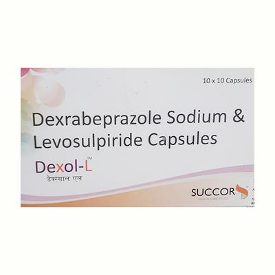 DEXOL L Capsule 10's - Ulcer/Reflux/Flatulence-Aaa