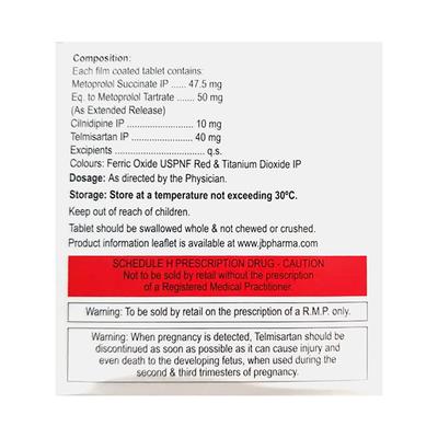 CILACAR TM 50 Tablet 15's - Hypertension-Ana