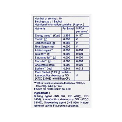 VIZYLAC GG Sachet 0.75gm - Supplements-Sup