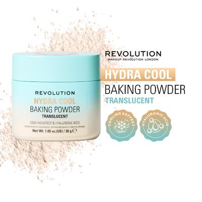 Makeup Revolution Hydra Cool Cooling Loose Baking Powder 30 gm - Loose Powder