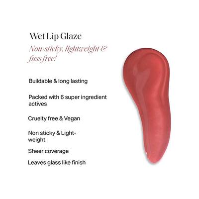 Diam Beauty Wet Lip Glaze, Maple Melt 5 ml - Lip Glosses