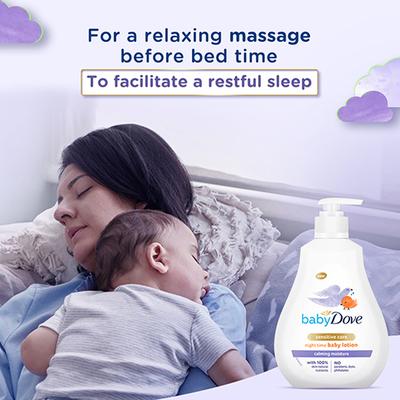 Baby Dove Calming Moisture Night Time Baby Lotion 400 ml - Creams, Lotions & Oils