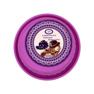Fashion Colour Nail Polish Remover Pads 1's - Nail Polish Remover