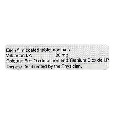 Valent 80mg Tablet 10'S - Hypertension-Ang