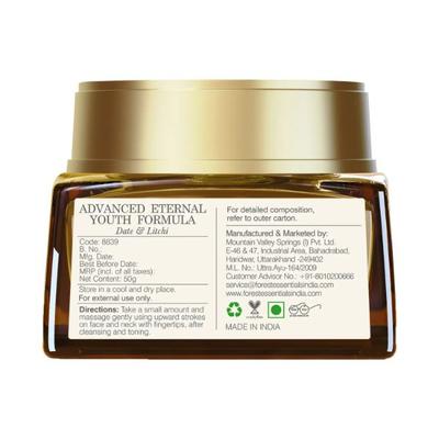 Forest Essentials Advanced Eternal Youth Formula Date & Litchianti-Aging Night Cream 50 gm - Face Moisturizers