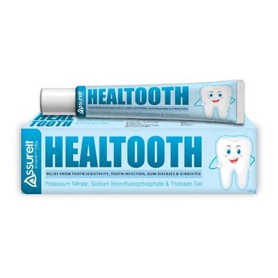 Assureit Healtooth Potassium Nitrate, Sodium Monofluorophosphate & Triclosan Tooth Gel 100 g - Toothpaste