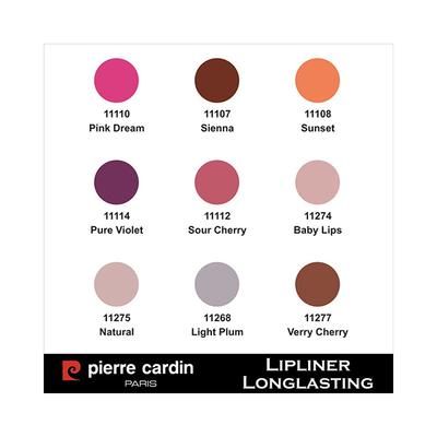 Pierre Cardin ParisLipliner Pencil Longlasting 405 Pure Violet 0.4 gm - Lip Liners