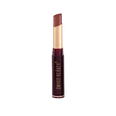 Swiss Beauty Non-Transfer Matte Lipstick - (Cute Nude) 2 gm - Lipsticks