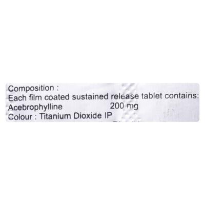 ABEVIA 200 SR Tablet 10's - Asthma/COPD-Ast