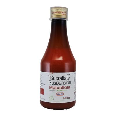 Macralfate Sugar Free Suspension 200ml - Ulcer/Reflux/Flatulence-Aaa