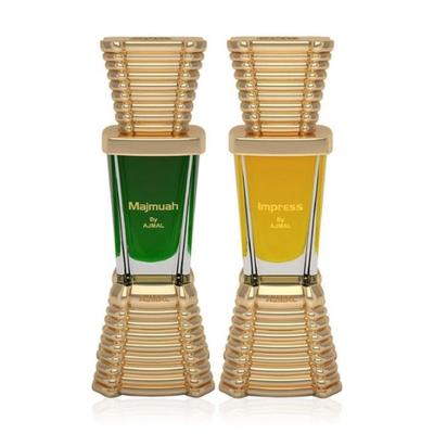 Ajmal Impress Concentrated Perfume Oil Citrus Alcohol For Men And Majmua Concentrated Perfume Oil Oriental Alcohol For Unisex 20 ml - Perfumes (Edt/Edp)