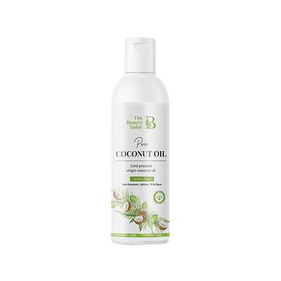 The Beauty Sailor Pure Coconut Oil, Cold Pressed Virgin Coconut Oil for Hair Growth and Skin 200 ml - Hair Oils